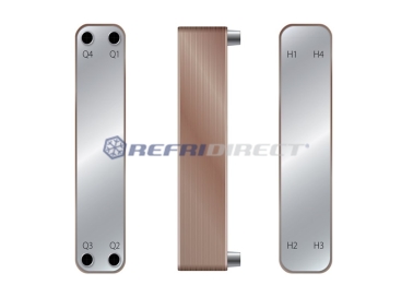 brazed plate heat exchanger Danfoss mod. D55L-H 40